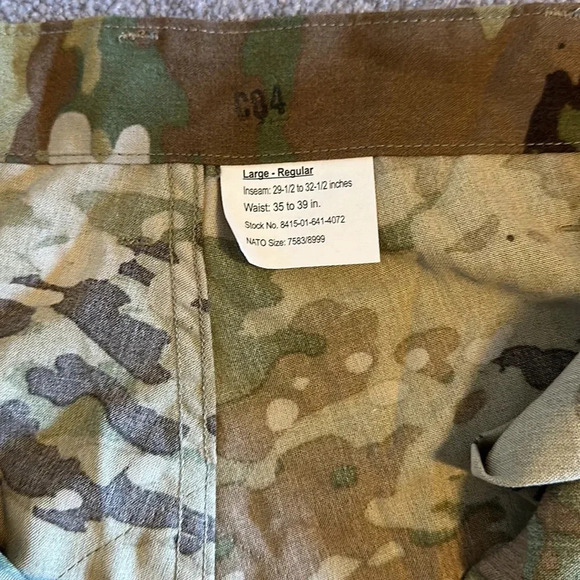 USAF NATO Aircrew Combat Jacket Coat (M reg) and Trouser (L reg) Set GUC - Picture 6 of 10